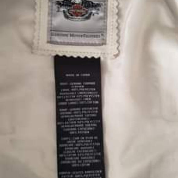 Authentic Harley Davidson leather Riding Jacket - Picture 3 of 3